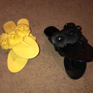 2 pair of cute Nine West sandals